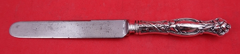 Tea Knife blunt plated blade pitted as-is 8 1/8